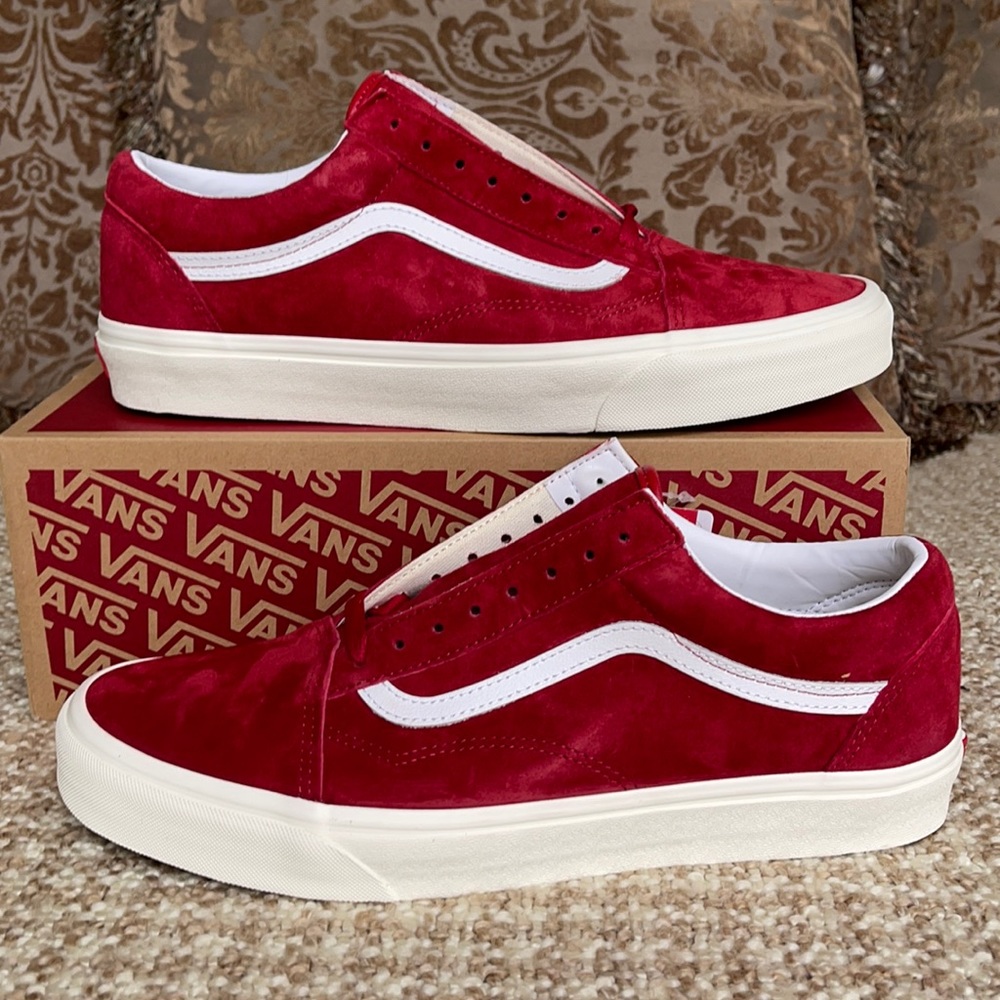 Vans Old Skool Pig Suede Chl Ppr/True White WMNS - Picture 2 of 16
